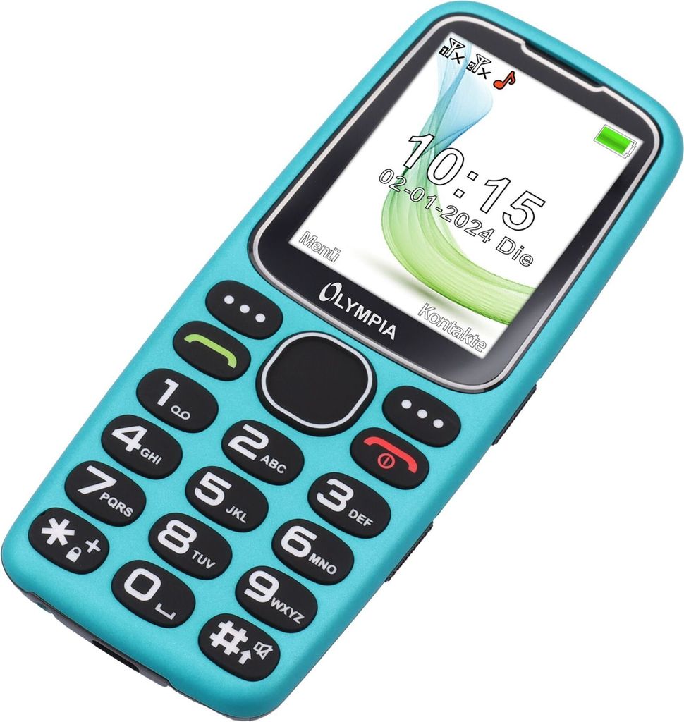 Olympia Mobiltelefon STAR türkis Produktbild 2