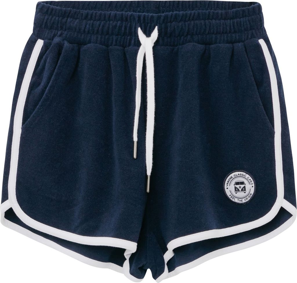 Damen Frottee Short VW Bulli »SURF CLUB« Night Sky White