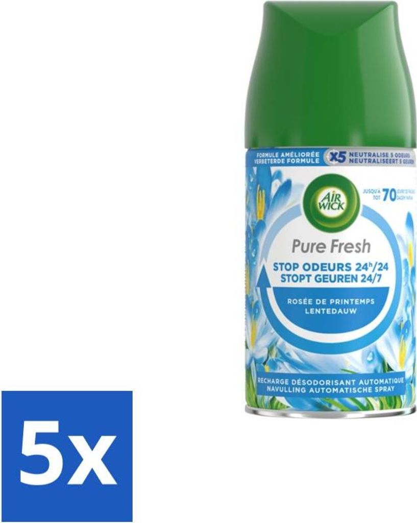 Air Wick – náhradní náplň – Freshmatic Pure Spring Dew – Obrázek produktu 
