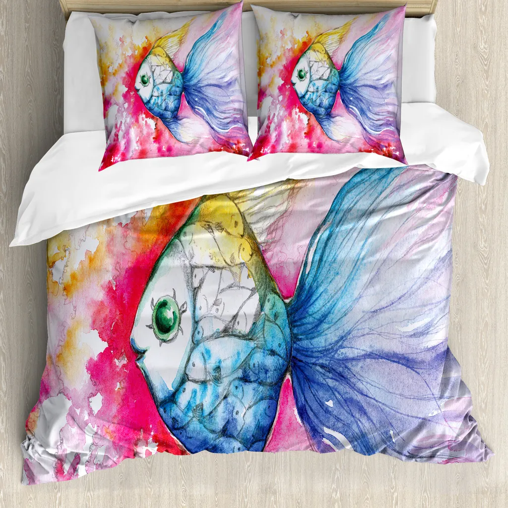 Copripiumino ABAKUHAUS Multicolore 200x200 | Stampa Digitale HD