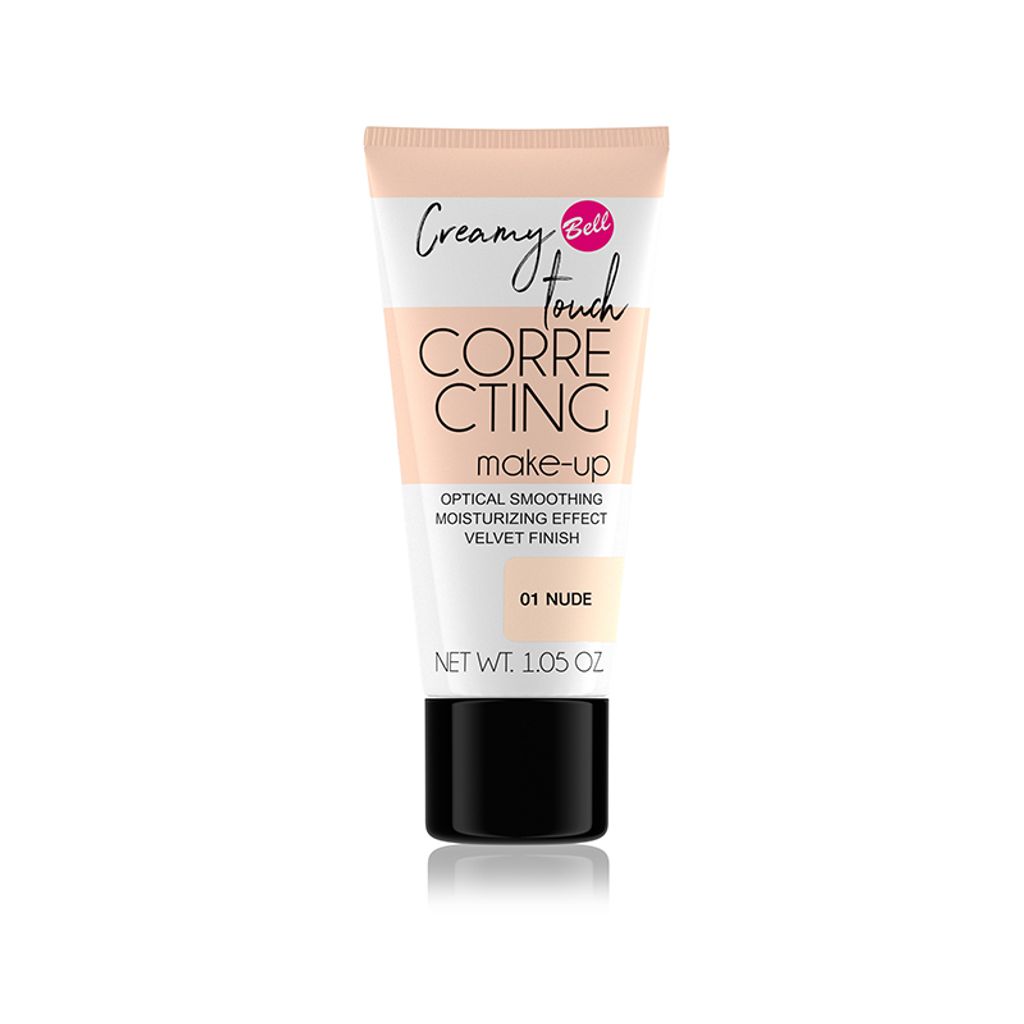 Bell Creamy Touch, Tube, Creme, Universal, Feuchtigkeitsspendend, Glanz, Alle Hauttne, Neutral