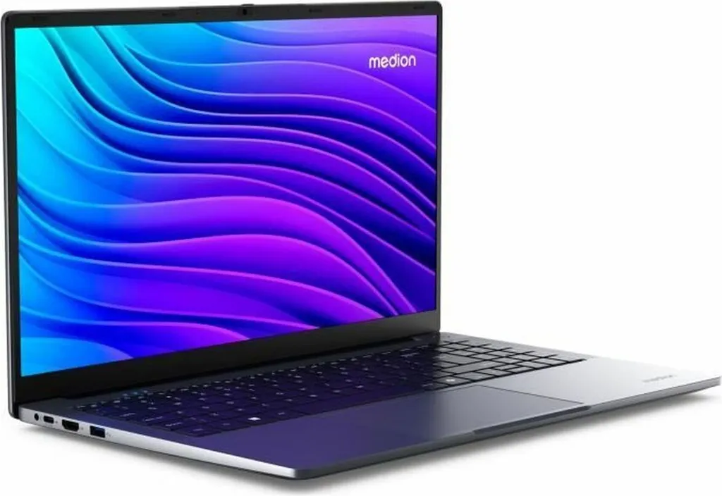PC Portable Medion E15223 15.6'' Intel N100 - Ordinateur Bureautique Gris - 2