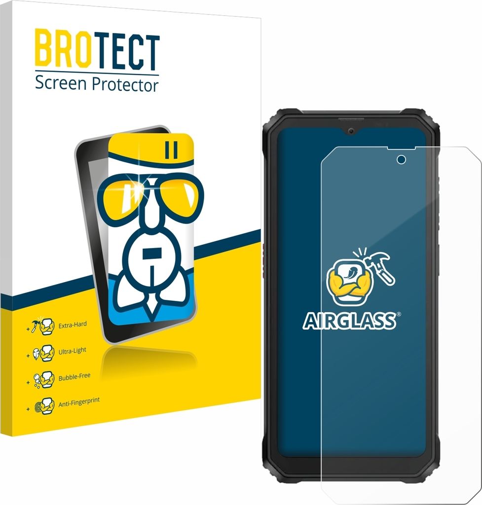 BROTECT Schutzglas für Blackview BV6200 Schutzfolie Panzer Folie Glas Display Schutz klar