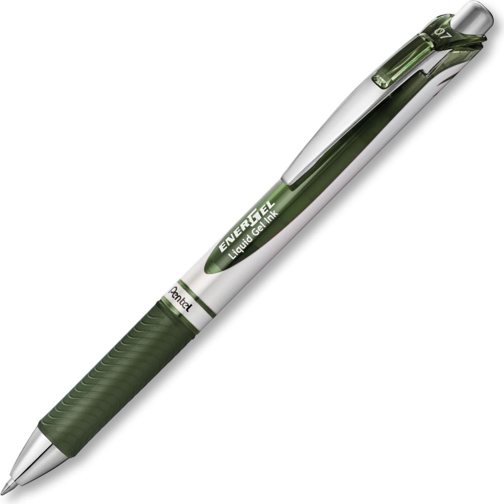 Pióro kulkowe PENTEL ENERGEL BL77 0,7mm ciemnozielony