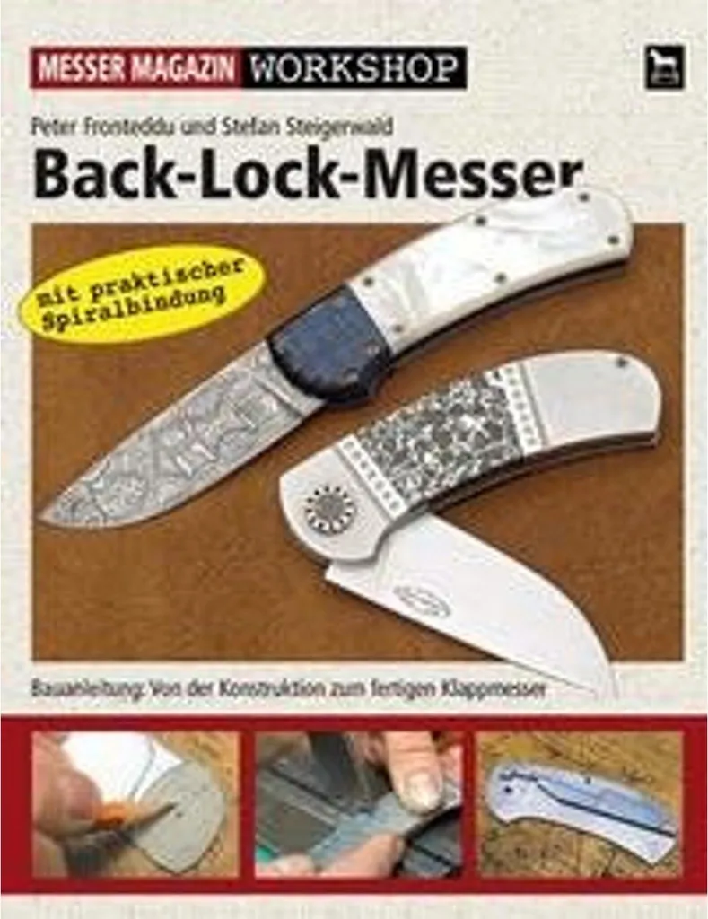 Couteau de randonnée Back-Lock-Messer idéal pour camping et survie