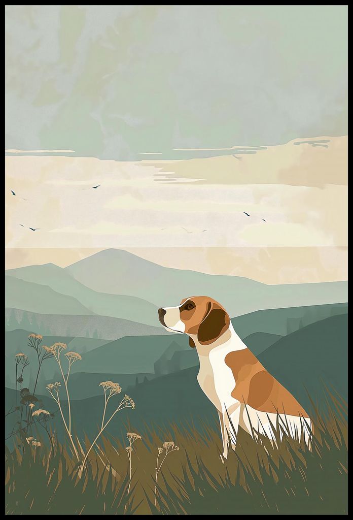 Plakat 68x101cm Treuer Begleiter