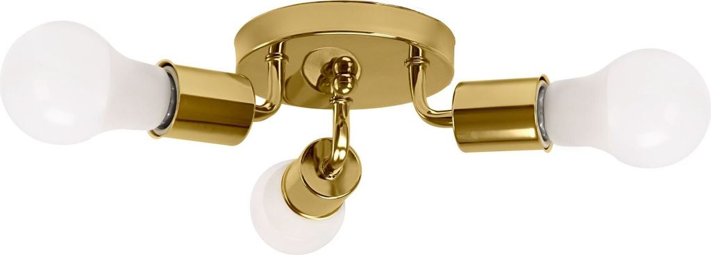 tooLight Deckenlampe App704-3C Dreifach Metall Gold Produktbild 