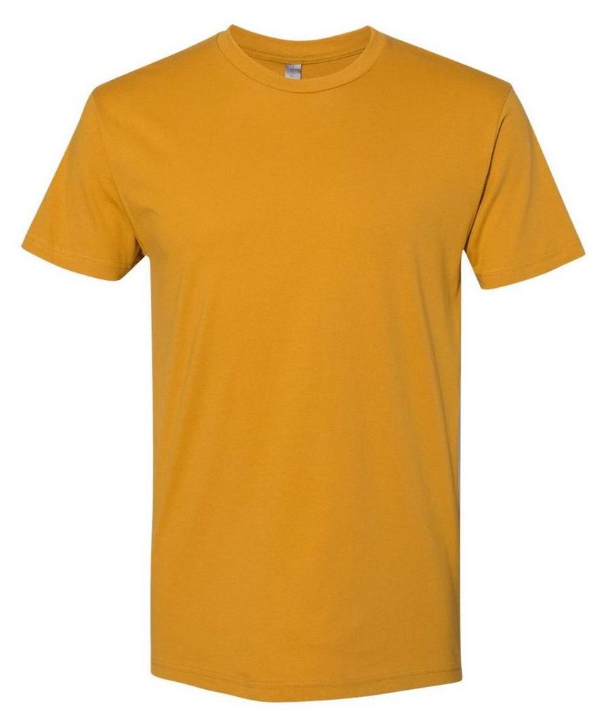Next Level Apparel - T-Shirt für Herren/Damen Uni, Rundhalsausschnitt LT4314 (M) (Altgold)