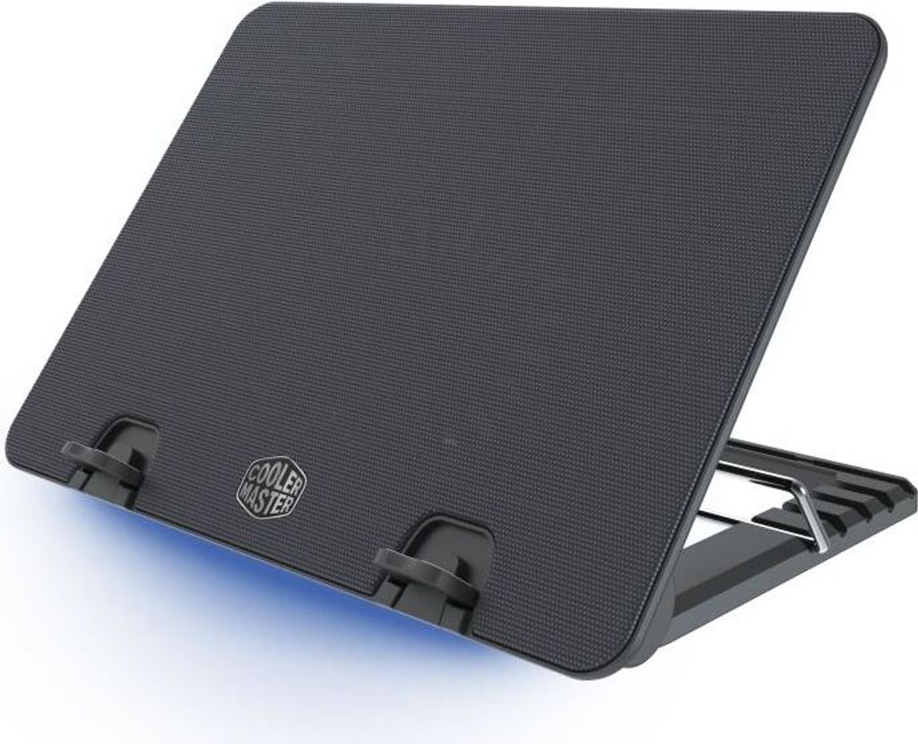 Cooler Master Ergostand IV - Notebook-Ständer - Schwarz - Metall - Kunststoff - Gummi - 43,2 cm (17 Zoll) - 1 Stück(e) - 14 cm