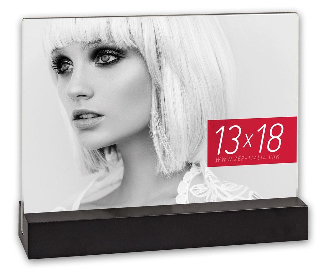 ZEP Acryl AQ757B DRESDA Schwarz 13x18 cm