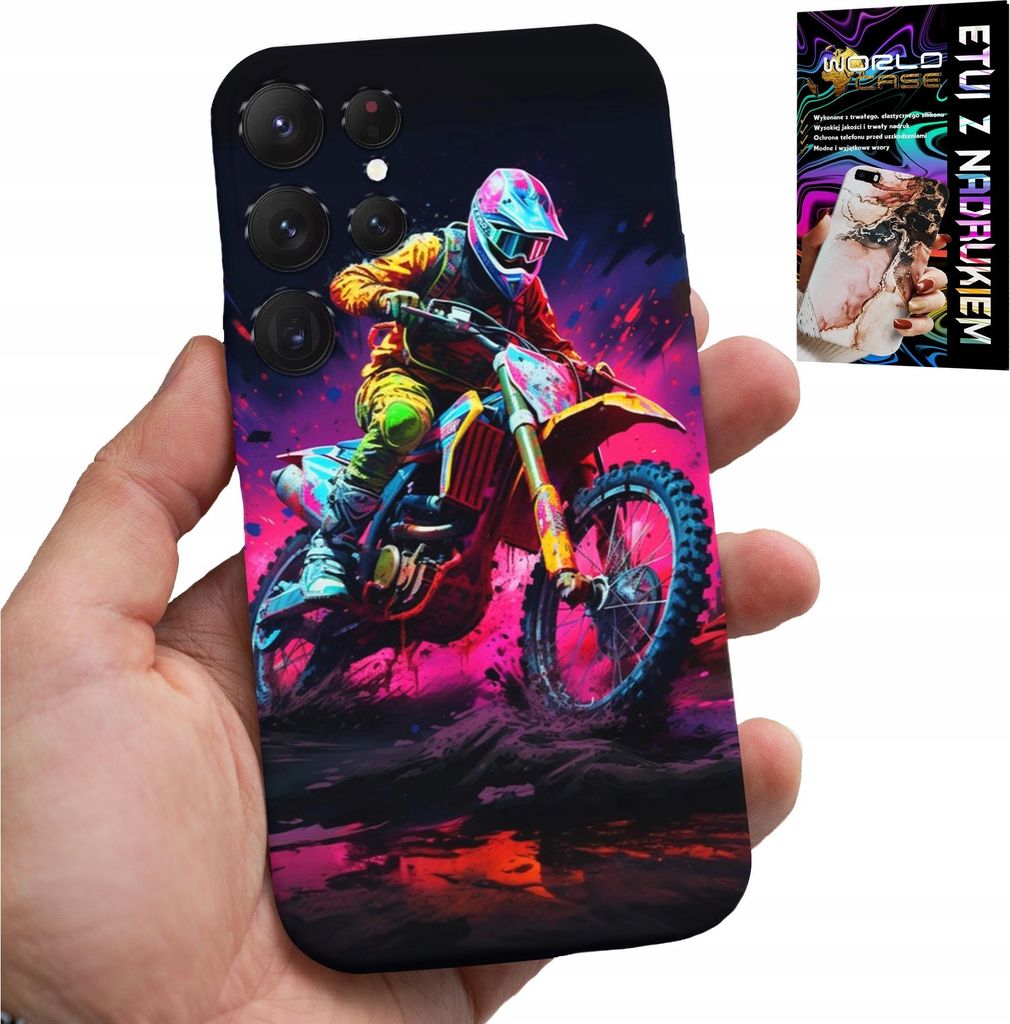 ETUI FÜR SAMSUNG GALAXY S23 Ultra - MOTOR, MOTOCROSS EXTREME RACES