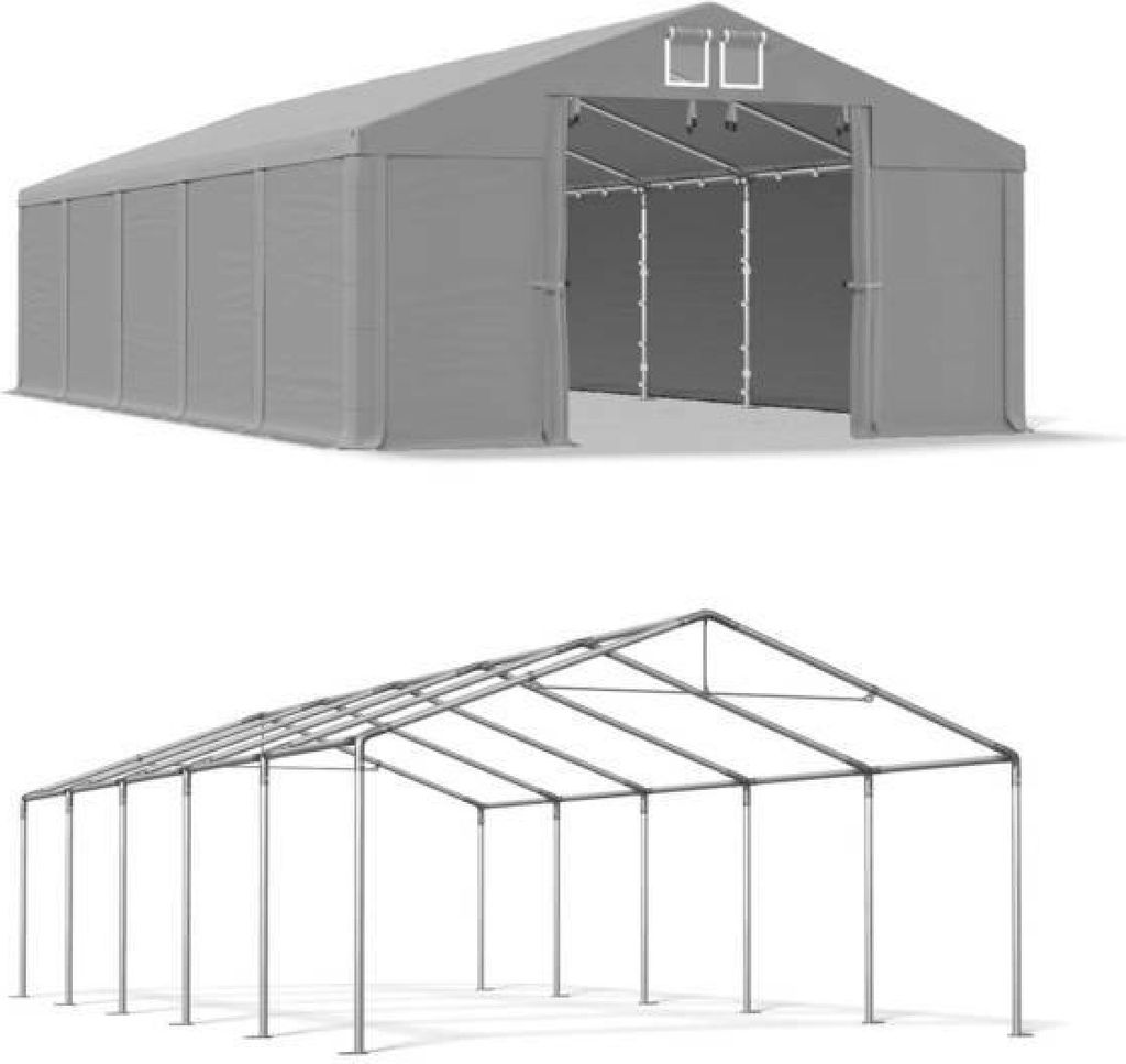 Sommermagazin Zelt 5x10 Grau SUMMER MSD
