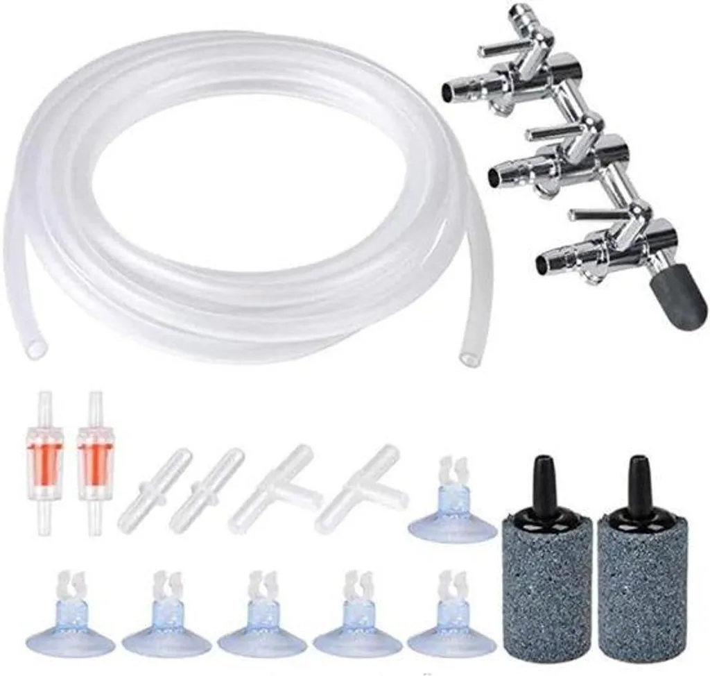 Kit pompe d'aération aquarium pour stopper le manque d'oxygène