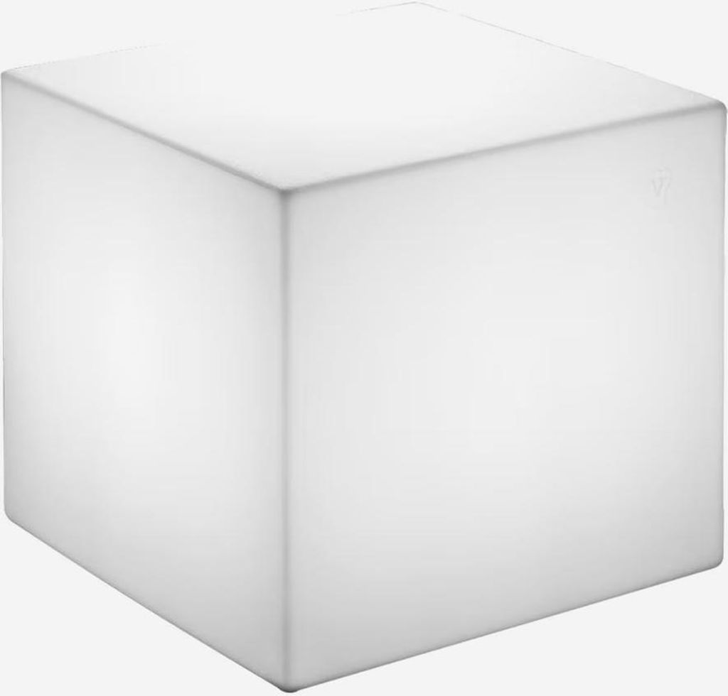 LED Außen-Pouf Tischleuchte IP65 aus Polyethylen Blok 45
