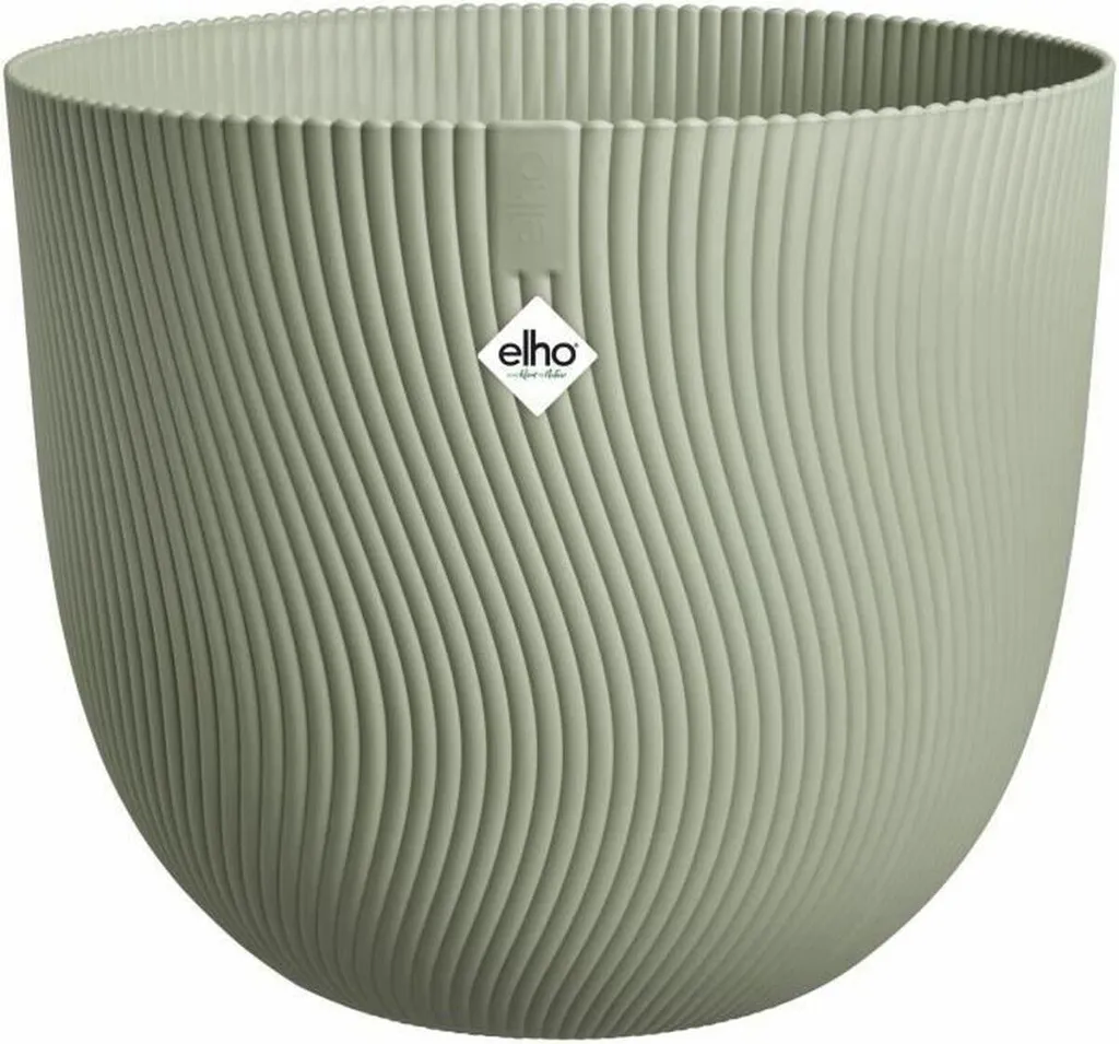 Pot de fleurs Elho Sereh Rond 40 cm Vert - Jardinière Design 39 x 33 cm