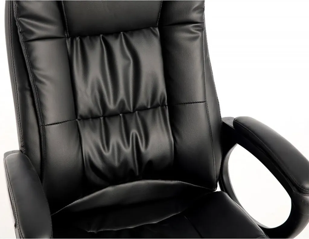 Fauteuil de bureau pivotant RAGMAR noir - Siège de travail ajustable