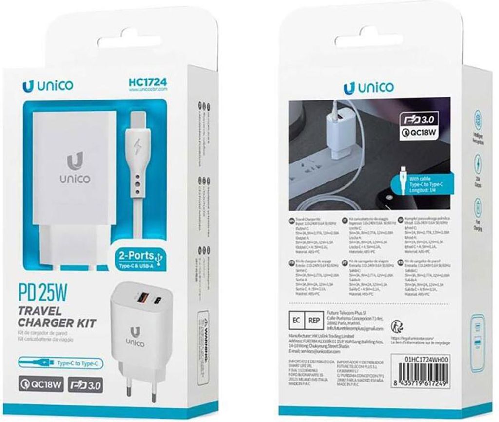 Universal Hc1724 Usb-c-ladegerät One Size
