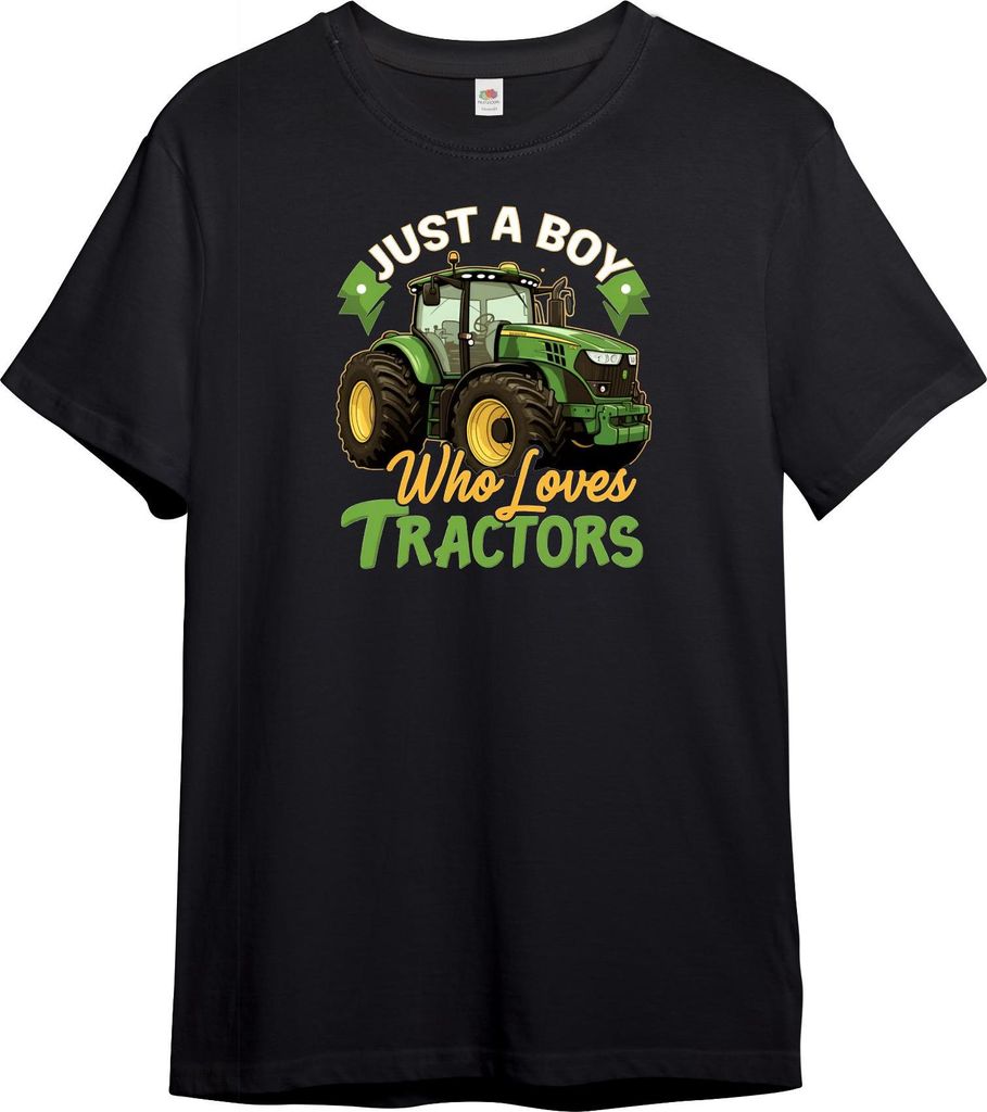PAULGOS Kinder T-Shirt, Treckerliebe