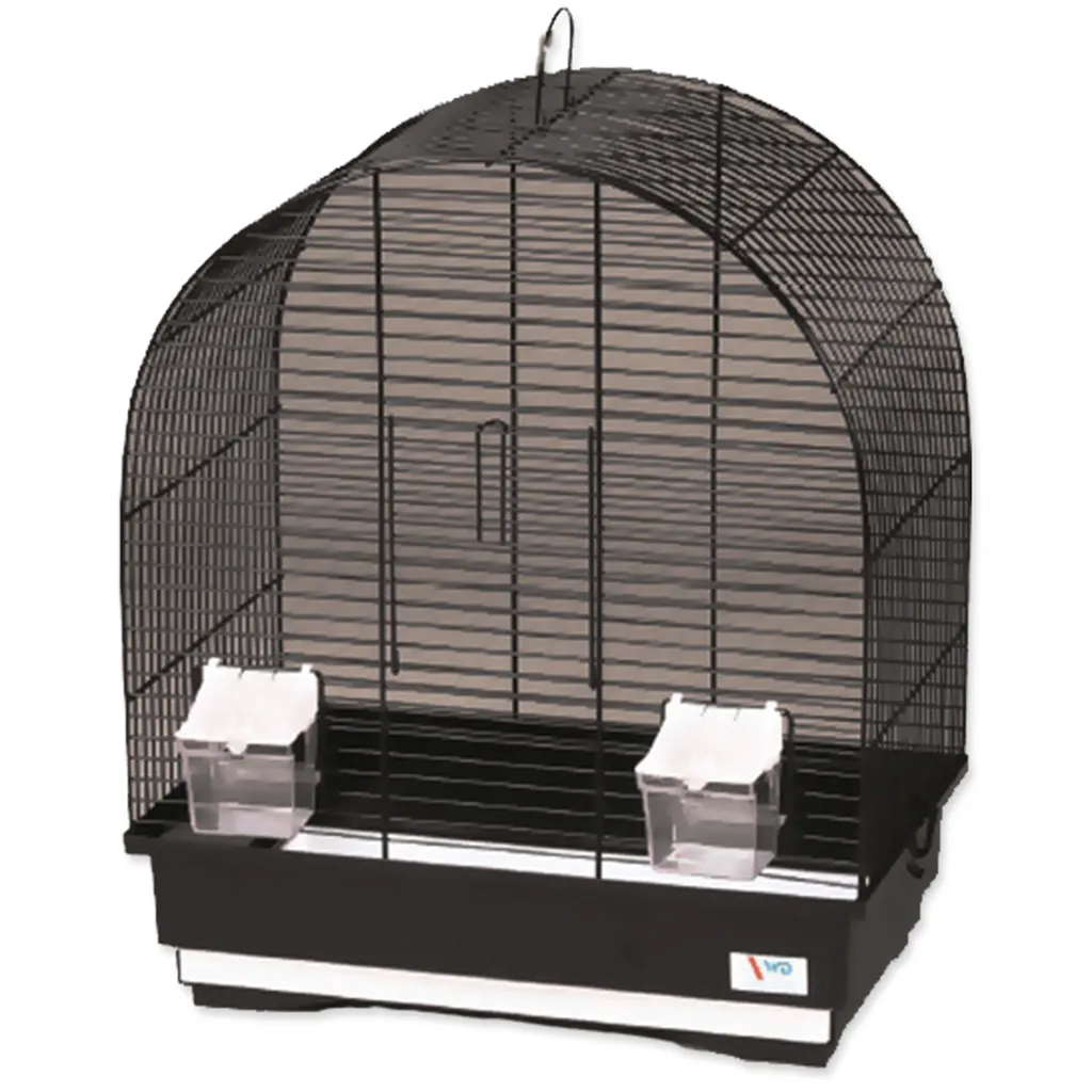 Cage oiseau BIRD JEWEL KS8 noire design moderne et entretien facile