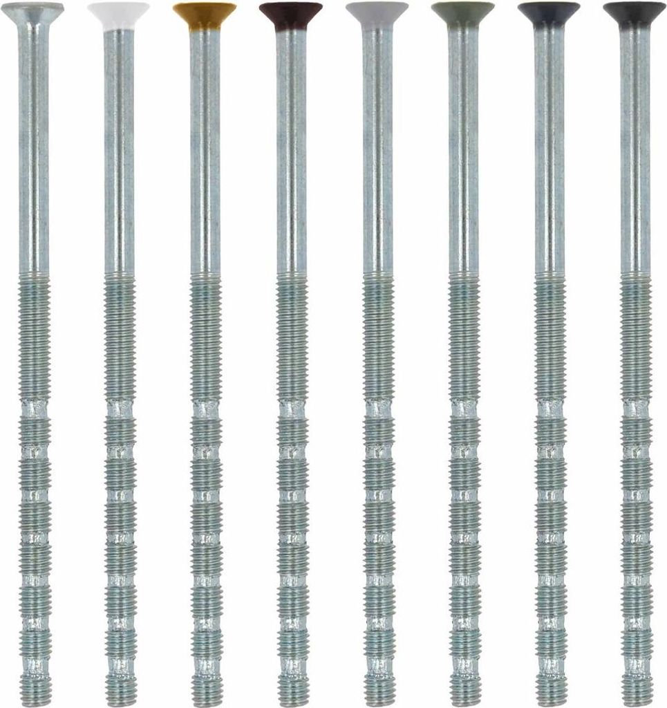 Ersatzschrauben für Türgriff - verschiedene Farben - 3 Stk., Farbe:Schwarz RAL 9005