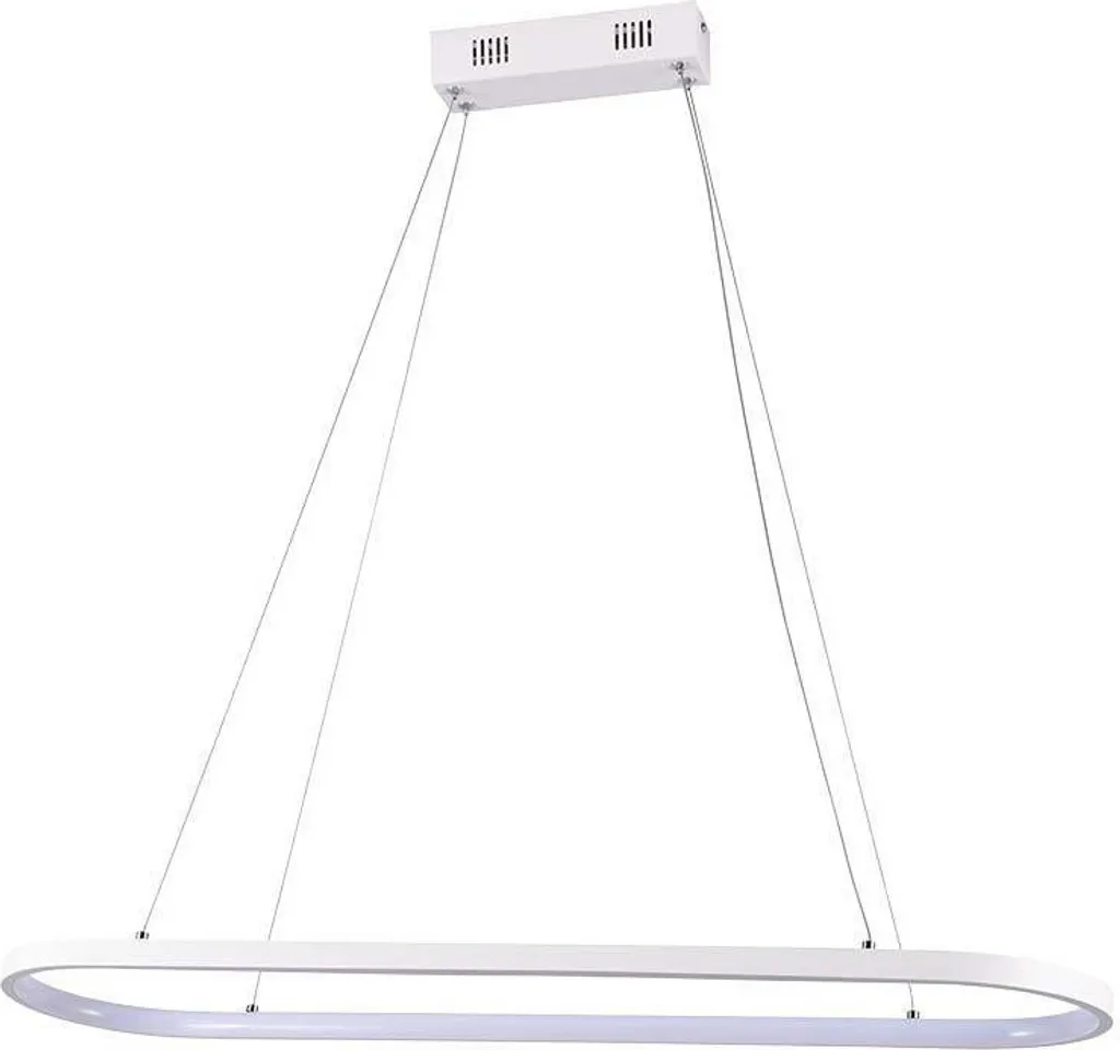 Lampe suspendue LED blanche pour éclairage de bureau et plan de travail
