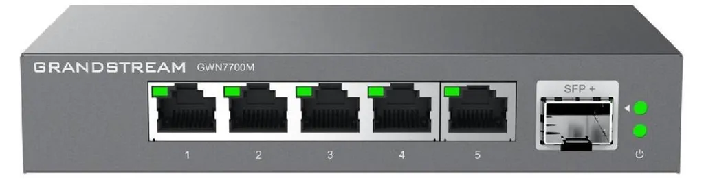 Switch Ethernet 2.5G Grandstream GWN7700M idéal pour Streaming 4K