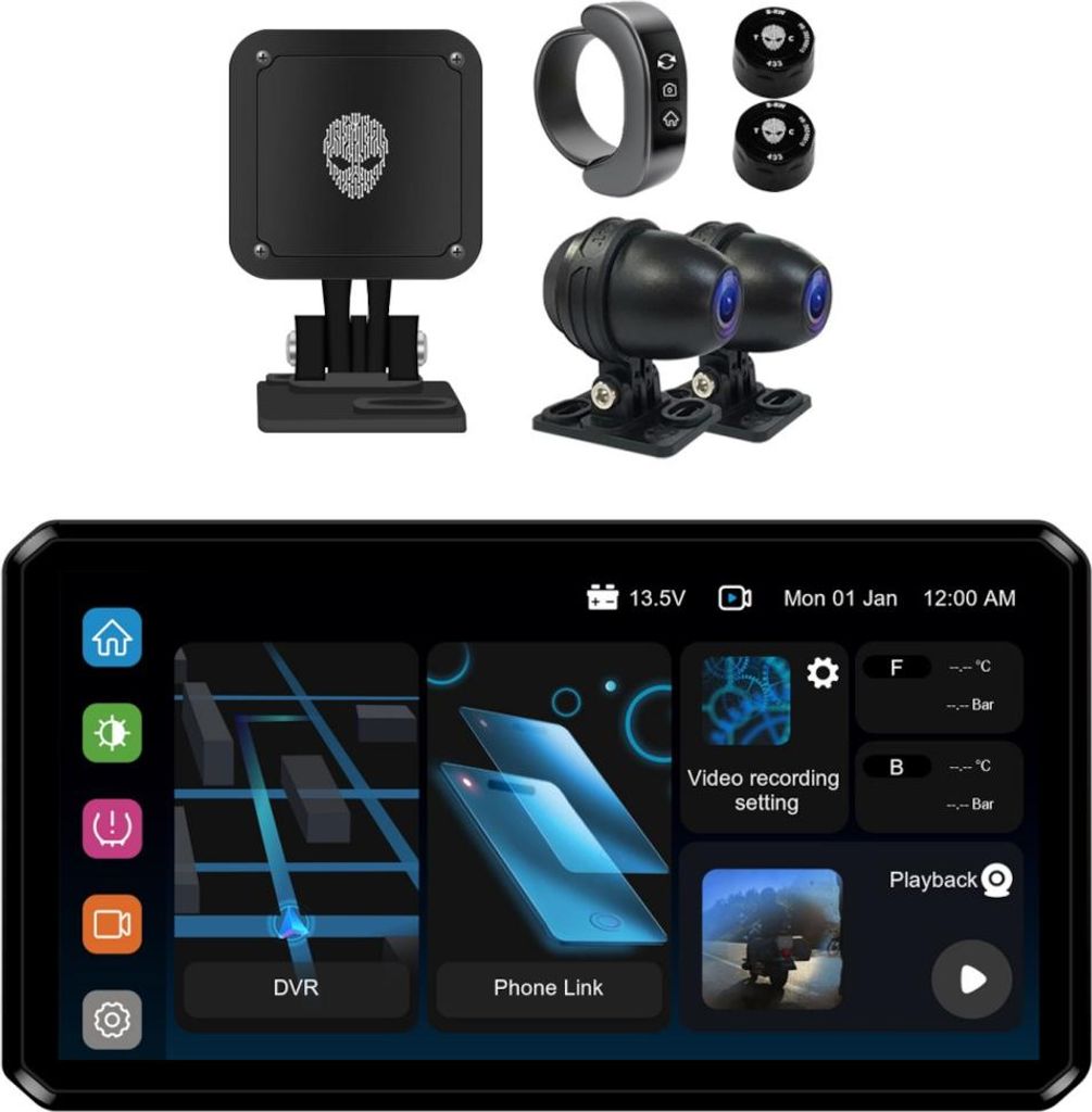 AlienRider M2S Ultimate Bundle Motorrad Multimediasystem Produktbild 