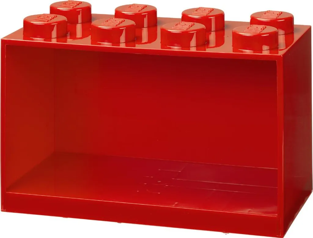 Rangement Mural LEGO : Fini le Désordre avec l'Étagère Brick Shelf 8 Noir