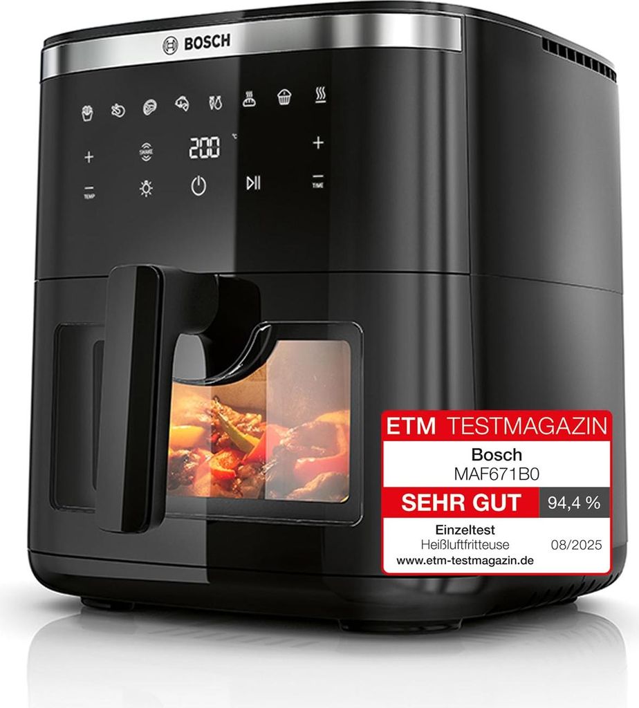 Bosch Heißluftfritteuse Serie 6, XXL 7,2 L Produktbild 