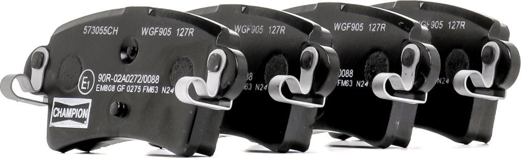 CHAMPION Bremsbeläge Satz Hinten Bremsklötze für OPEL Movano Kastenwagen (X70) 573055CH