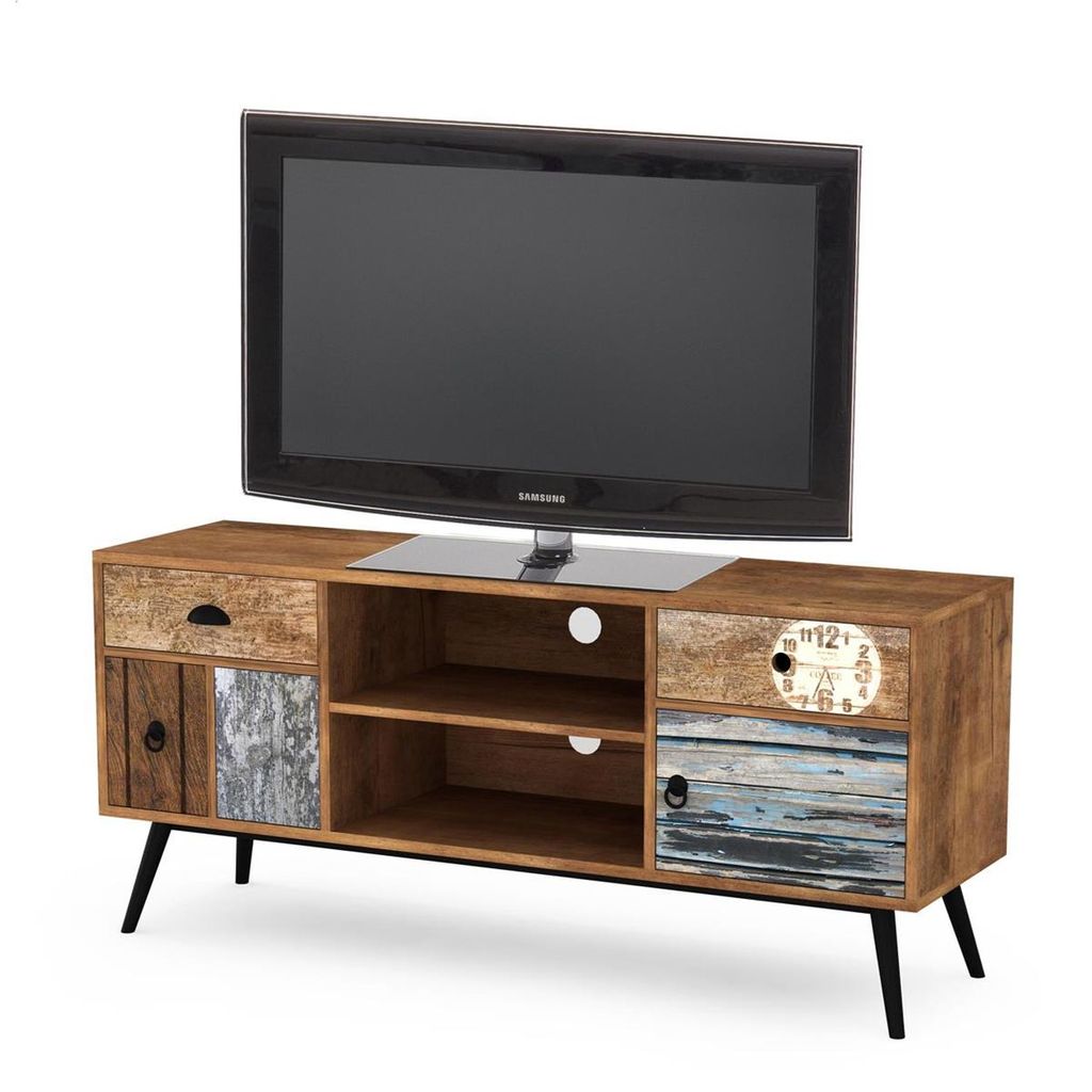 Halmar TV-Schrank mehrfarbig MDF-Platte 39cm x 120cm x 60cm Produktbild 