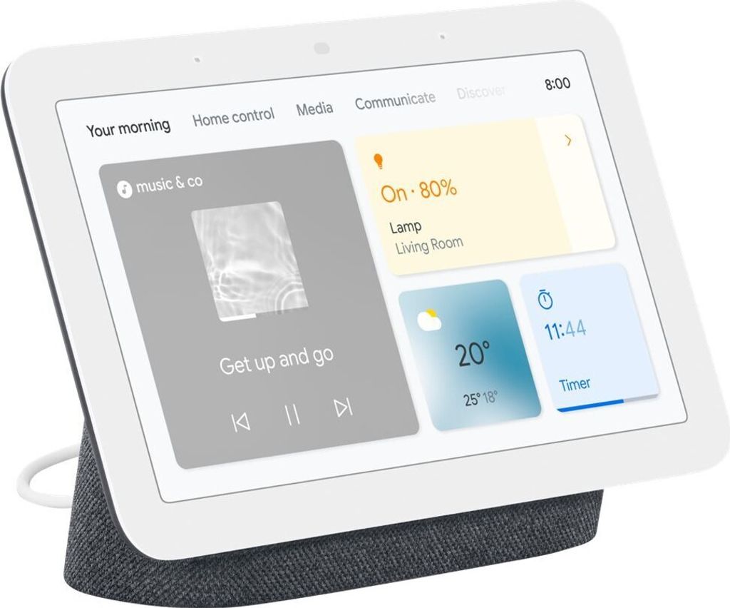 NEST HUB 第二世代 Google Nest Hub 2. generacji z węglem drzewnym