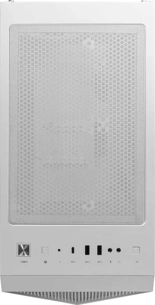 Boîtier MSI MPG GUNGNIR 110R WHITE avec Façade Verre Trempé et USB Type-C - 10