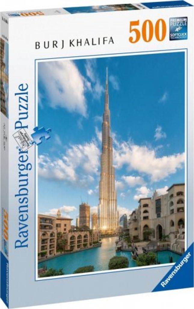 Puzzle Ravensburger - Burj Khalifa Dubai, 500 pièces Image du produit 