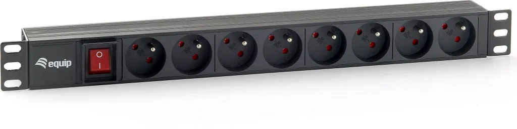 Multipresa Rack 1U Equip 333285 - 8 Slot per il tuo Home Server