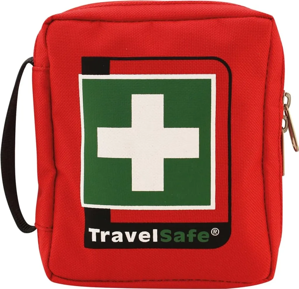 Trousse de premiers secours Globe Basic Travelsafe 23 unités - Rouge