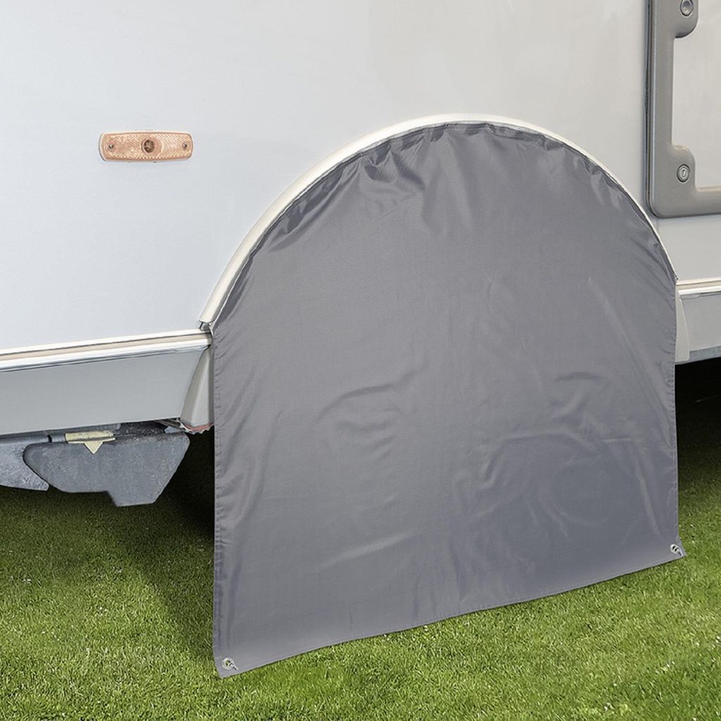 Radabdeckung 88x89cm für Wohnwagen und Wohnmobile – Produktbild 