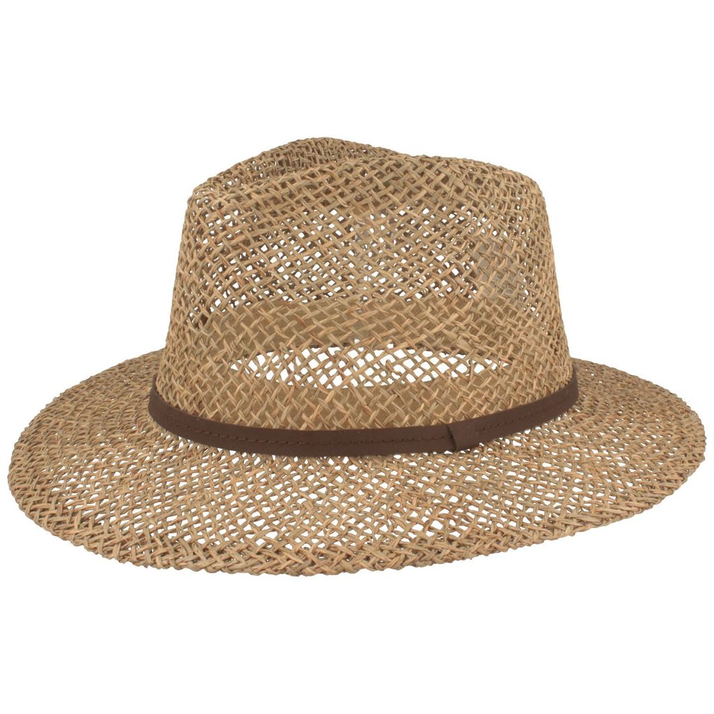 Fedora Strohhut Aus Seegras - Sommerhut Für Herren Mit Italienischem Flair