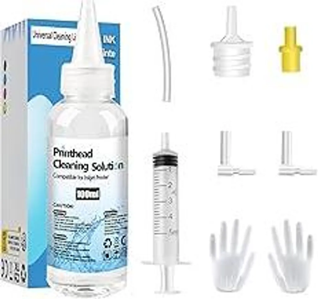 Liquido Pulizia Ugelli Stampante 100ml Professionale | Kit Universale