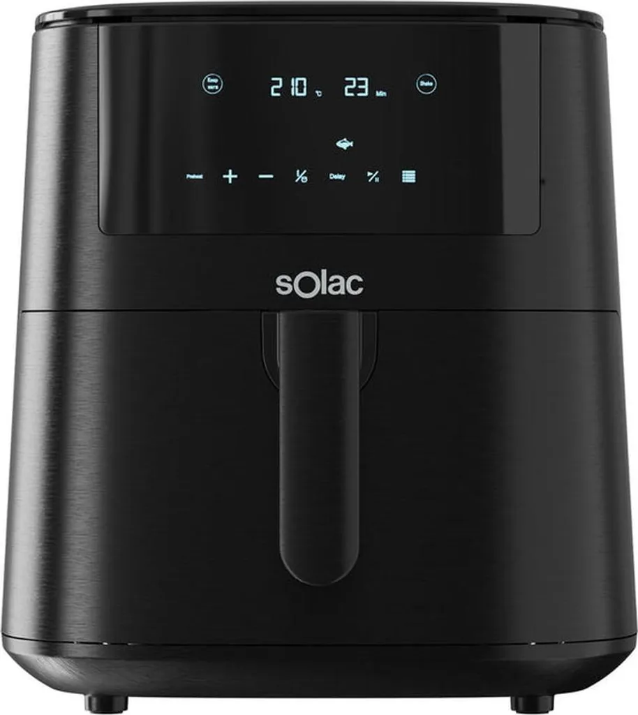 Friteuse à air Solac 7L Noir pour cuisiner de grands repas sains