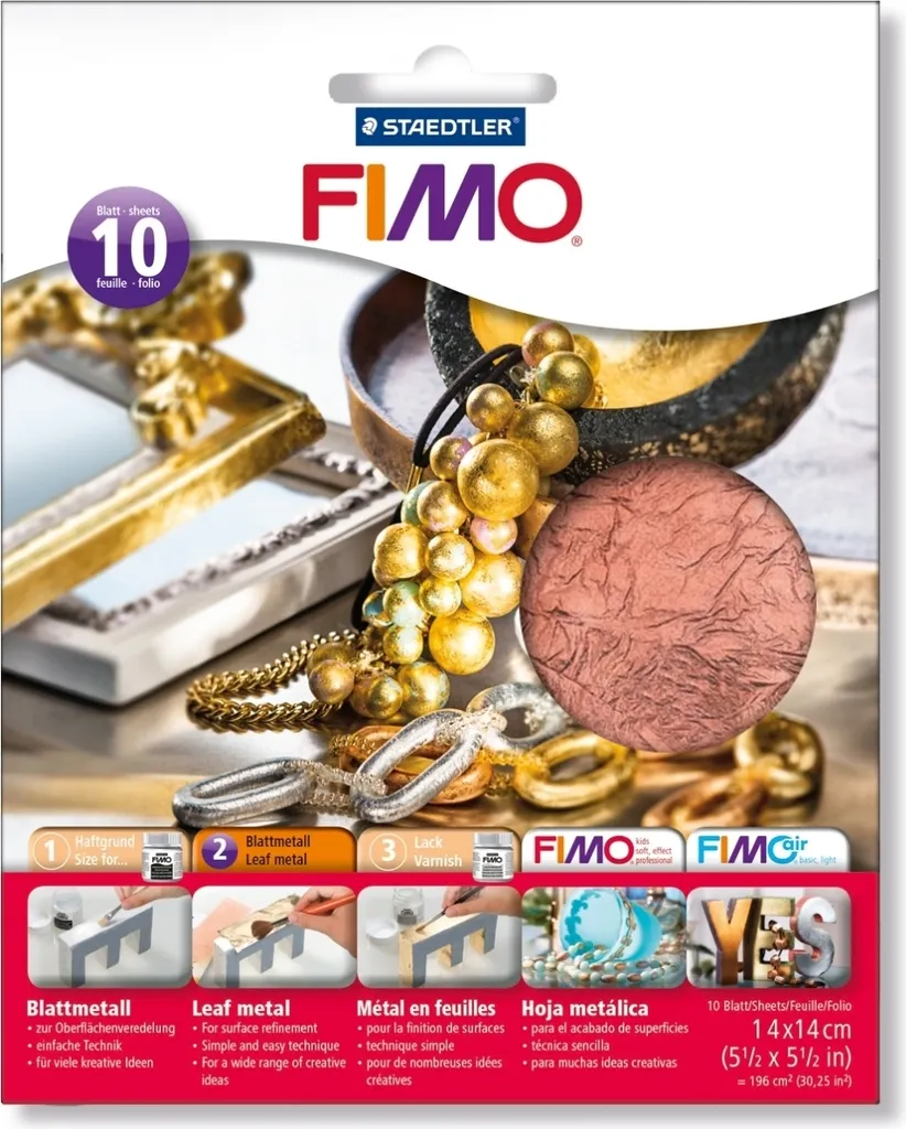 1x FIMO hobby 8781-26 Accessori Fimo lamiera di rame 10S