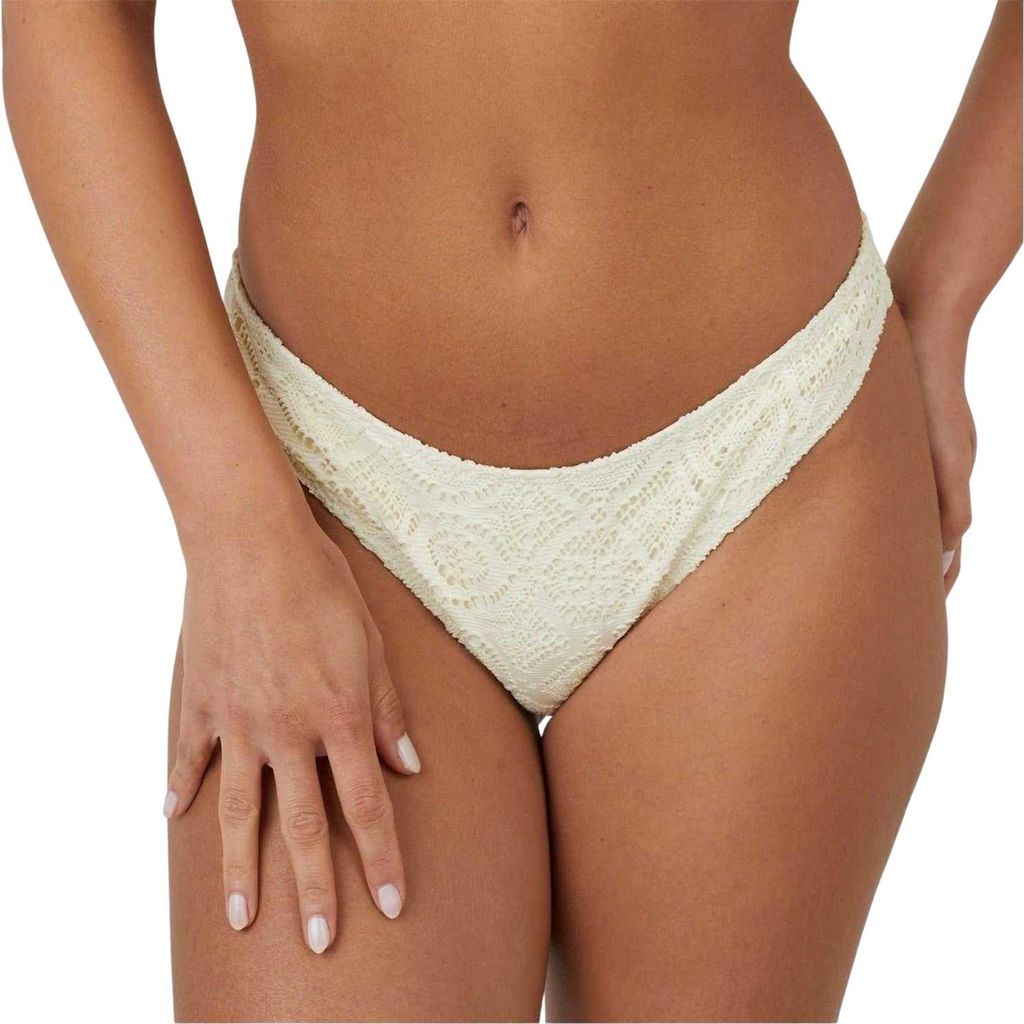 Brave Soul - Bikinihöschen für Damen, gehäkelt GT26817 (38 DE) (Gelb)