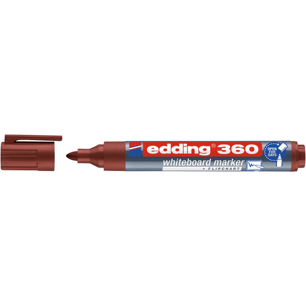 edding 360 Whiteboardmarker braun Image du produit 