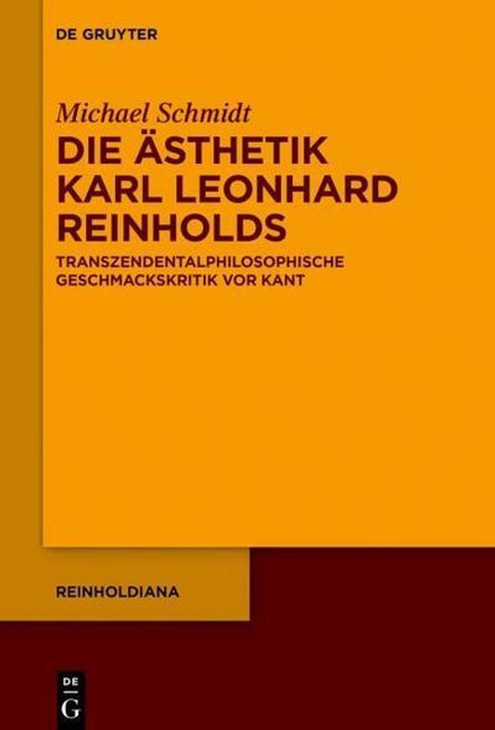 Die Ästhetik Karl Leonhard Reinholds