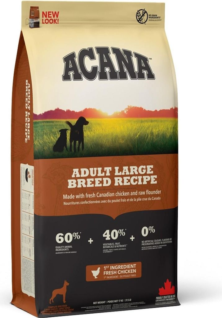 ACANA ADULT LARGE BREED RECIPE 17 kg Immagine del prodotto 