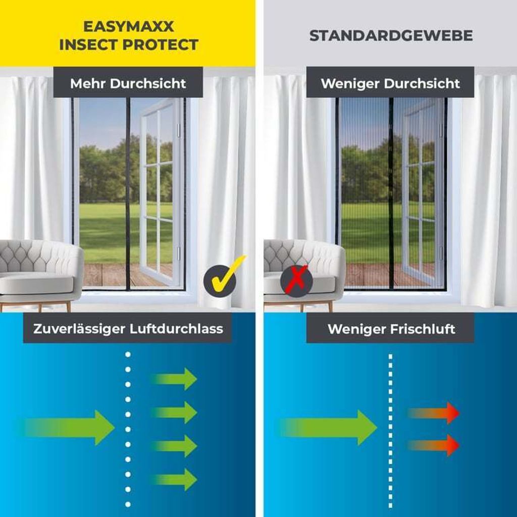 EASYmaxx Insect Protect Insektenschutzvorhang mit Produktbild 7