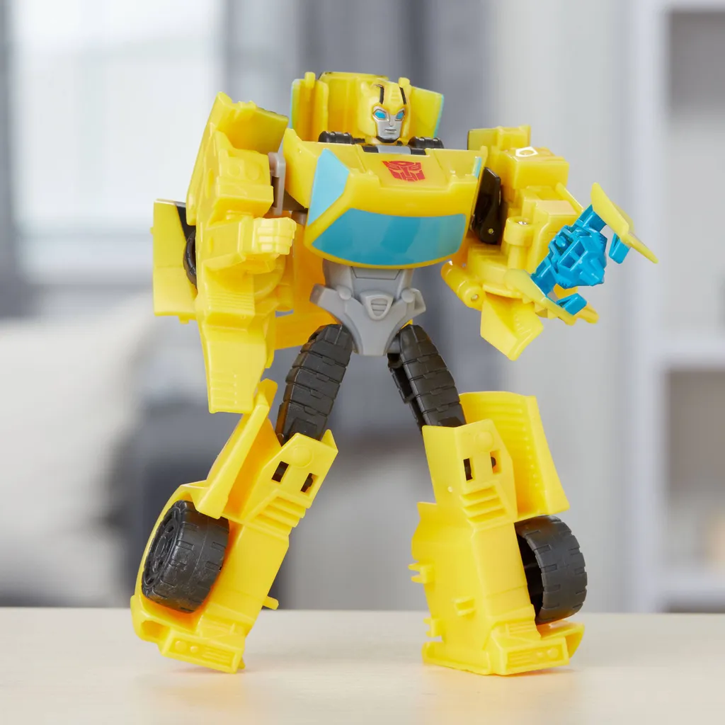 Cadeau Transformers Buzzworthy Bumblebee Coffret 4 Robots de 14 cm - 3