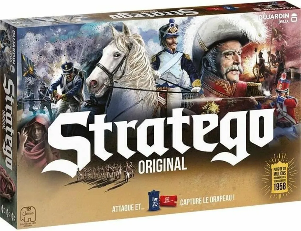 Stratego Original 3.0 Jeu de Plateau Stratégie pour 2 Joueurs Dujardin