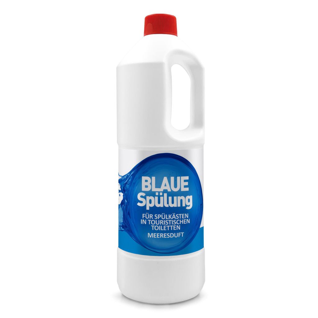 Spülwasserzusatz für Chemietoiletten 1,5 L – Sanitärflüssigkeit für Spülwassertank | Wohnmobil & Camping