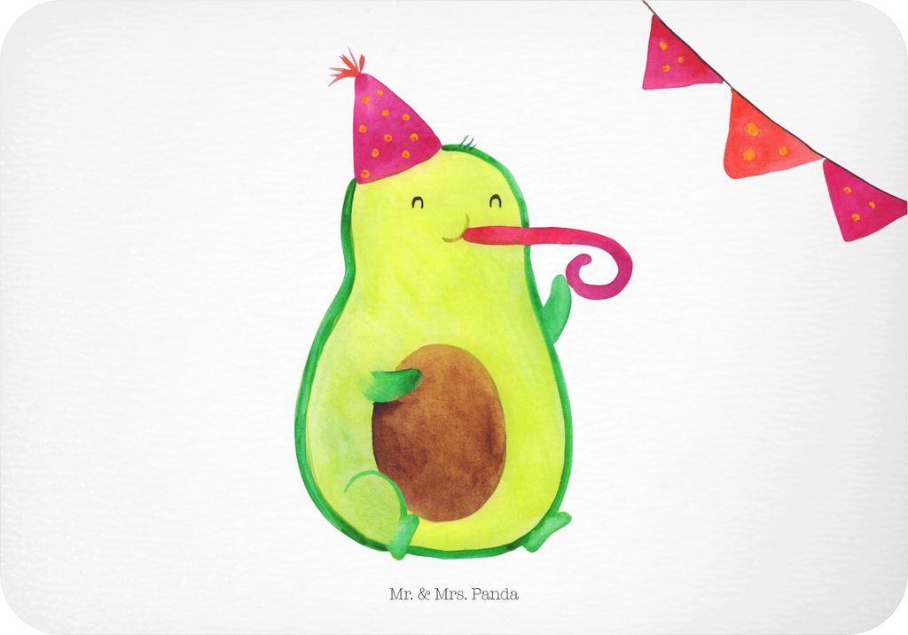 Mr. & Mrs. Panda magnet Avocado Party - Weiß - Geschenk, Happy Birthday, haftmagnet, Kühlschrankmagnet, whiteboardmagnet, Notizhalter, Pinnwandma...